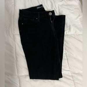 Black Faded Glory skinny jeans, size 6 petite